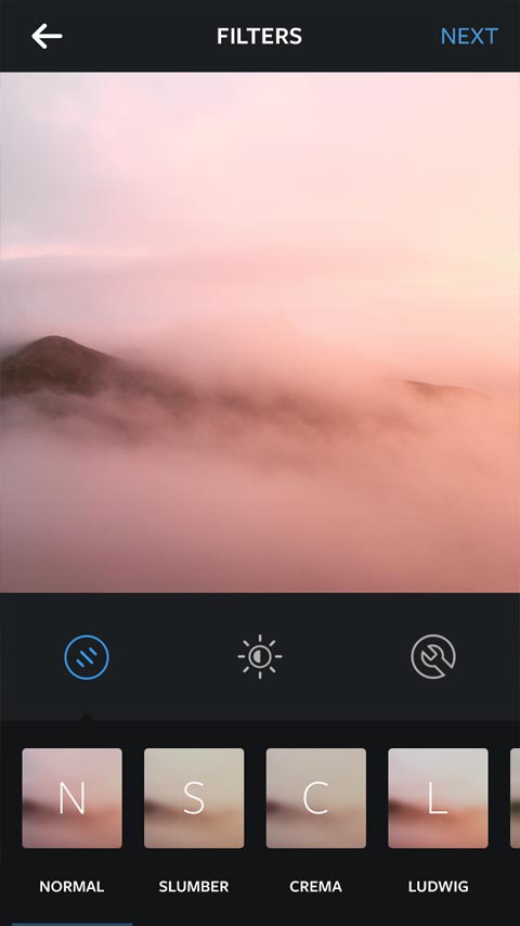 Instagram feed preview